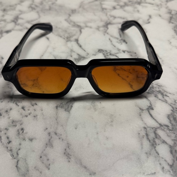 Vintage JMM Challenger 53MM Amber Sunglasses - Picture 2 of 8